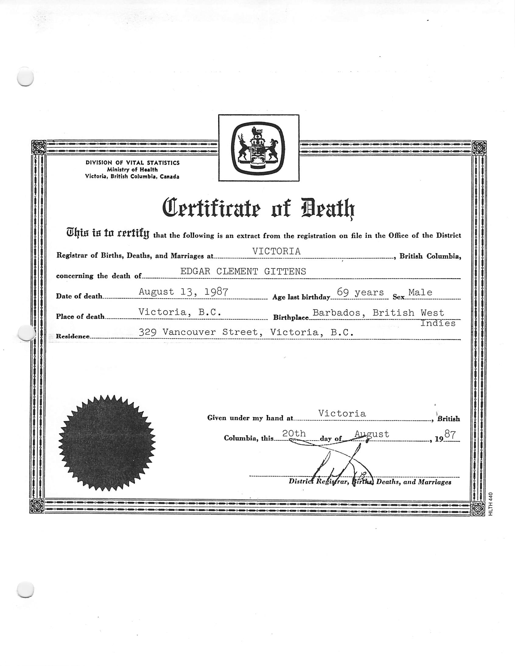 D-5_Edgar_Clement_Gittens_Death_Certifiacte
