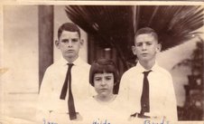 L-R: Ivan Gittens, Hilda Gittens, Edgar Gittens