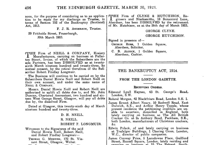 Edmund Lyall Haynes Edinburgh gazette.jpg