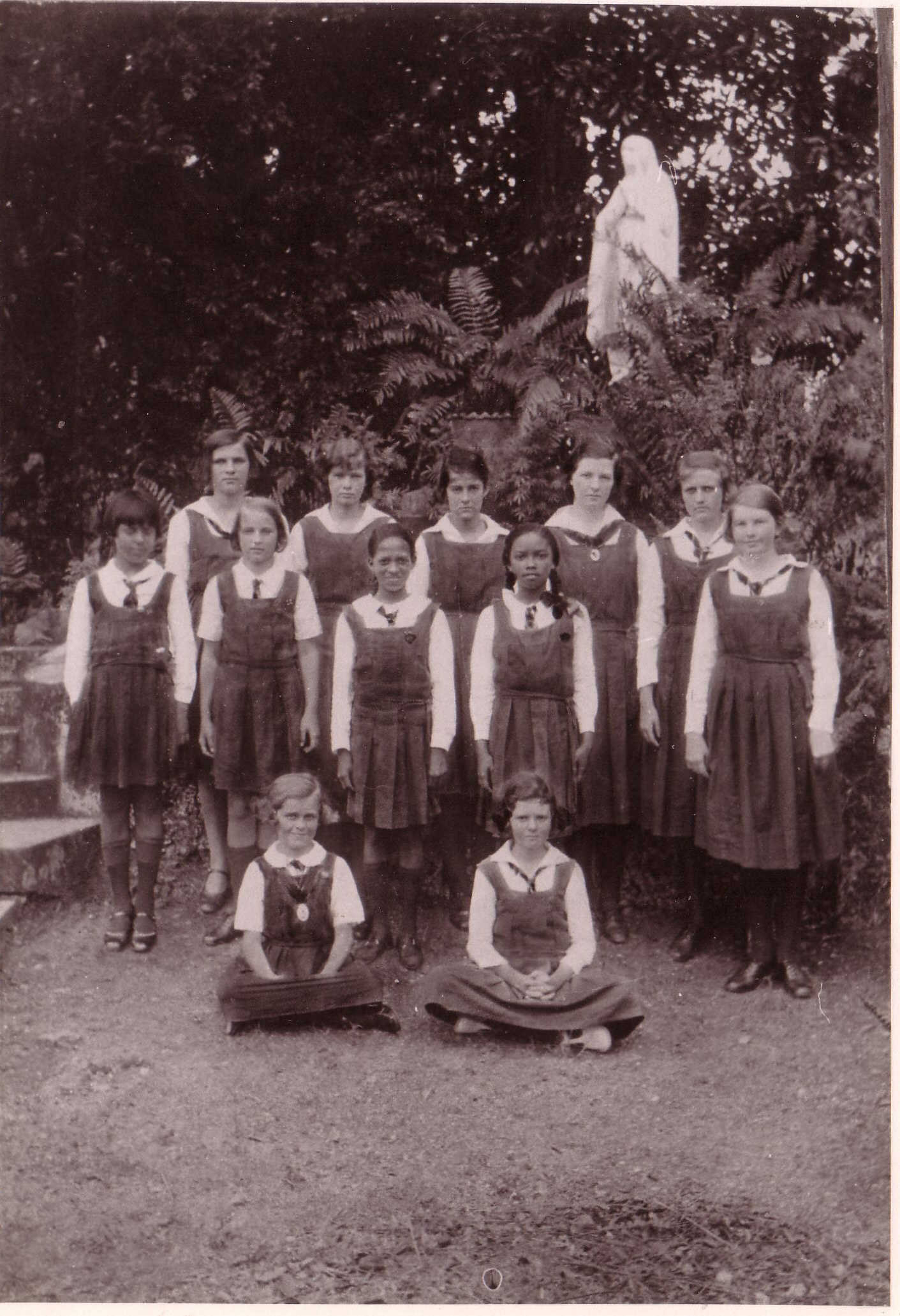 Hilda is in the back row - third from left.