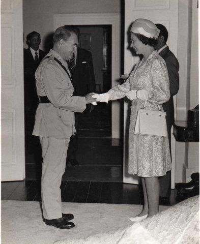 Audley "Nigel" Carisle Ince, Queen Elizabeth