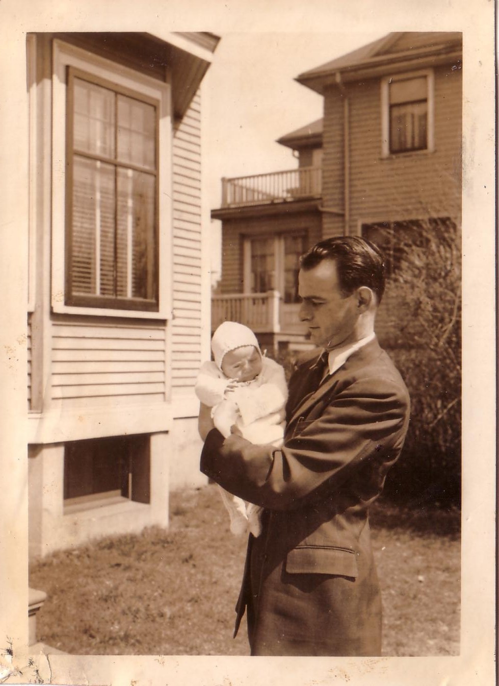 Ivan Gittens and child