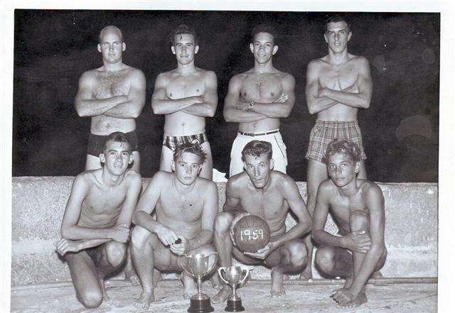 Standing far right Michael Edwin Gittens