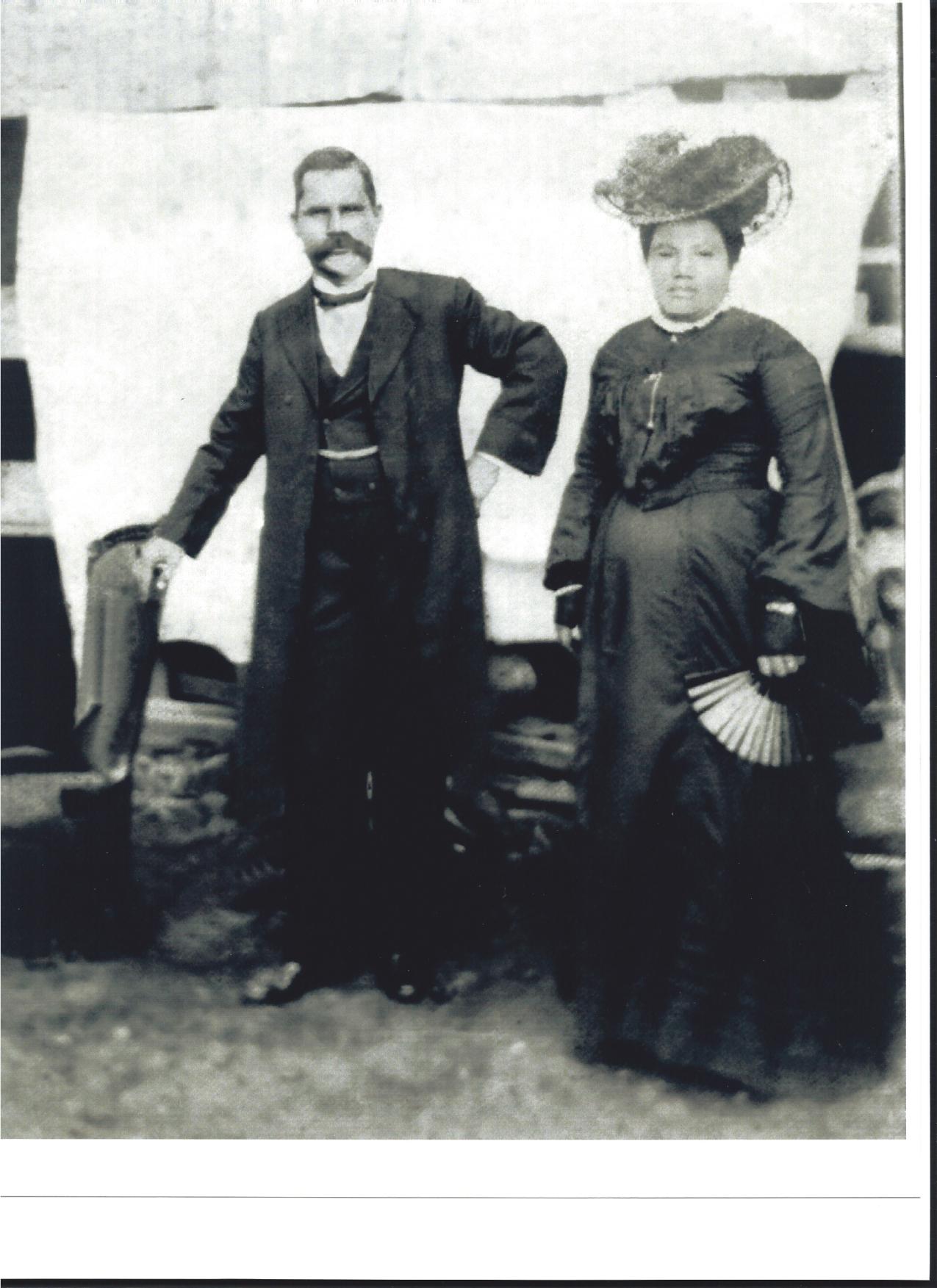 J. T. Gittens and Wife Teschae