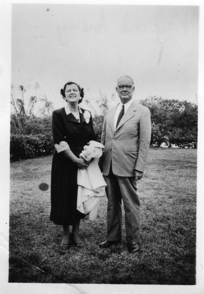 L-R: Kathleen Wyndham (Gittens) Ince, James Edward "Audley" Ince
